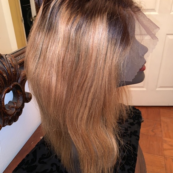 ?% Human Hair Lace Wig main image 7